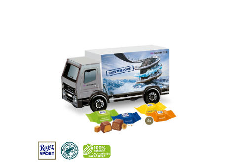 Product image 3D Präsent "LKW" mit Ritter SPORT Schokowürfel Werbeartikel
