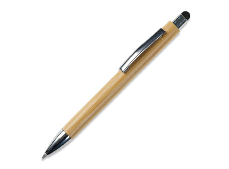 Product image Bambus Kugelschreiber New York mit Touchpen Werbeartikel