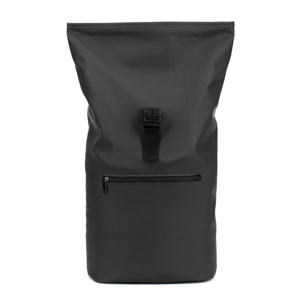 PORTLAND. Roll-Top-Rucksack aus PU mit Laptopfach, 16“ Werbeartikel
