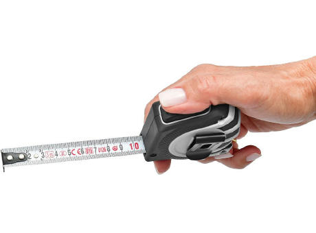 Automatik-Bandmaß "Speed Tape 3 M grau" bedrucken