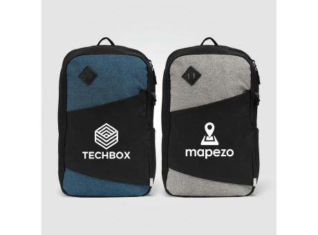 Techpack - 300D RPET Pendlerrucksack bedrucken