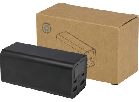 Product image Acamar 70 W 20.000 mAh Laptop Powerbank aus recyceltem Aluminium bedrucken