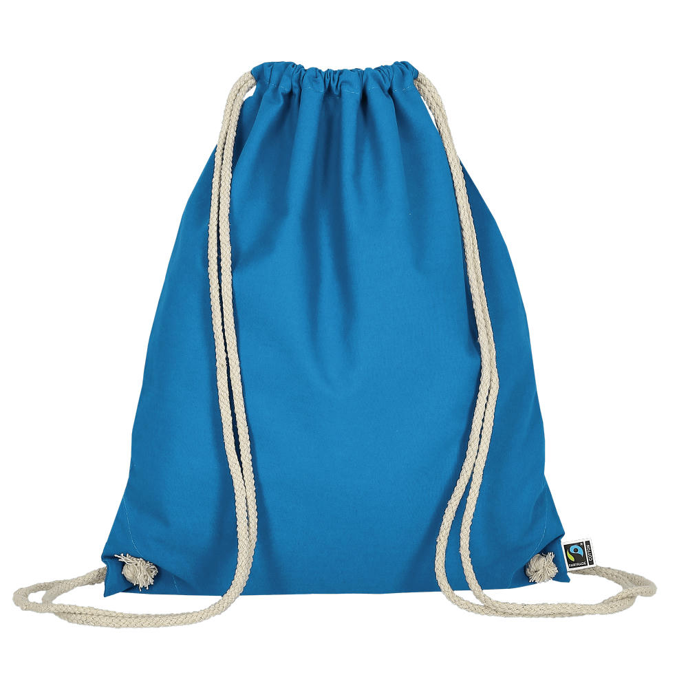 T15021-TEXXILLA Turnbeutel aus Fairtrade-zertifizierter Baumwolle, ca. 140 g/m², ca. 38 x 46 cm Werbeartikel