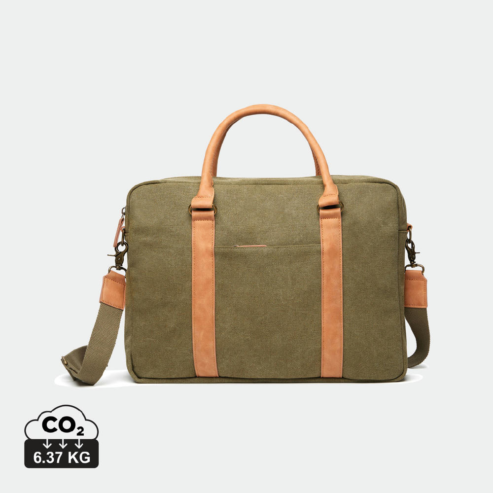 Product image VINGA Bosler Computertasche aus RCS recyceltem Canvas Werbeartikel