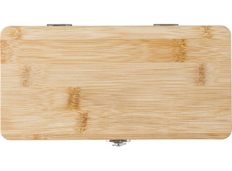 Bambus-Werkzeugsatz Elmar Werbeartikel