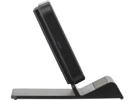 Drahtloses Ladegerät aus Kunststoff James Werbeartikel