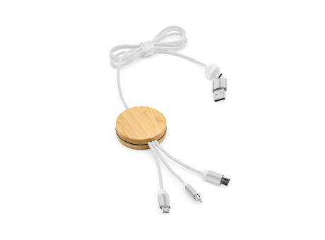 Feynman Ladekabel rPET 3 in 1 bedrucken