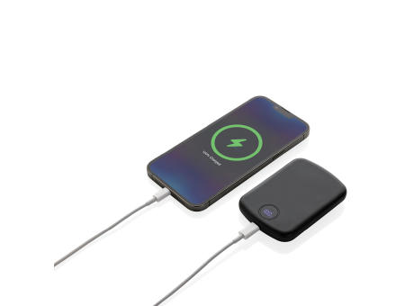 MagBoost 5.000mAh magnetische Powerbank aus RCS rec. Plastik bedrucken