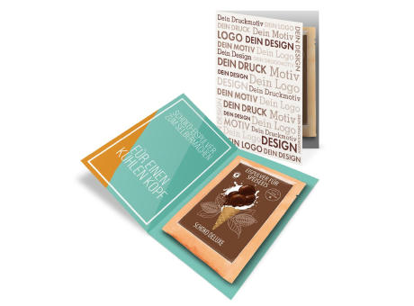 Product image Mailingartikel: Eispulver in der Klappkarte Werbeartikel