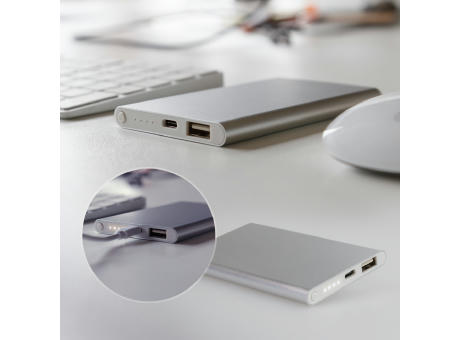 Powerbank Flat V2 bedrucken