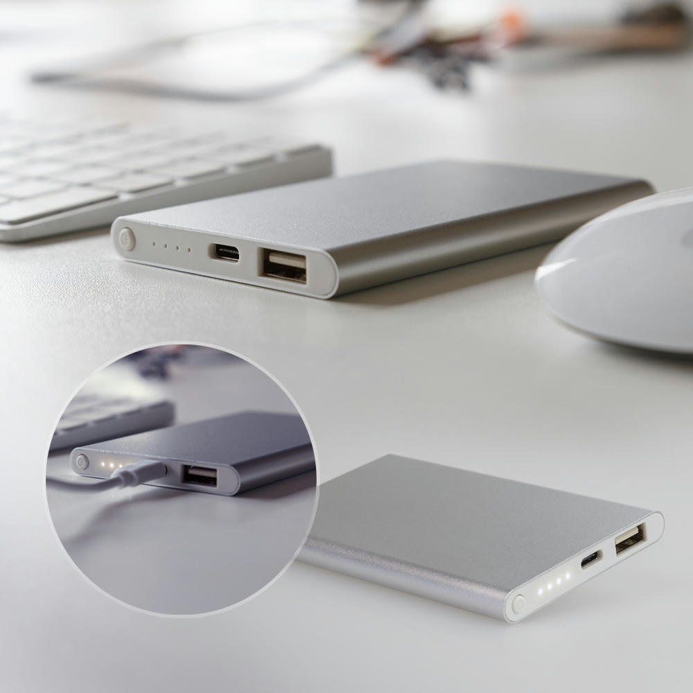 Product image Powerbank Flat V2 Werbeartikel