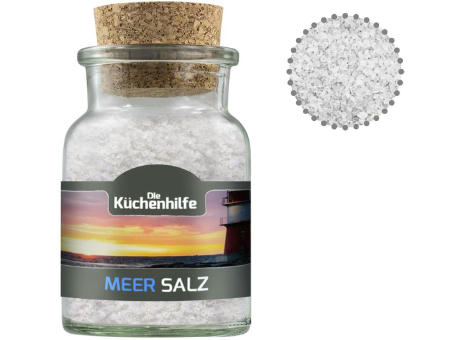 Product image Meersalz, ca. 135g, Korkenglas Werbeartikel