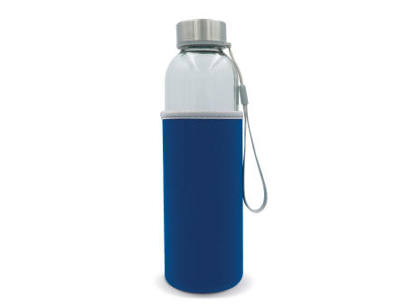 Product image Trinkflasche aus Glas mit Neoprenhülle 500ml bedrucken