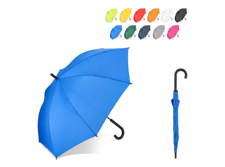 Verdure 190T Pongee 23" windproof Hakenschirm Auto open Werbeartikel