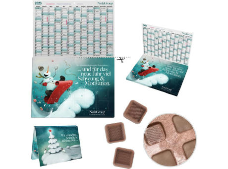 Product image reinpapier® A5-Cover Adventskalender Werbeartikel