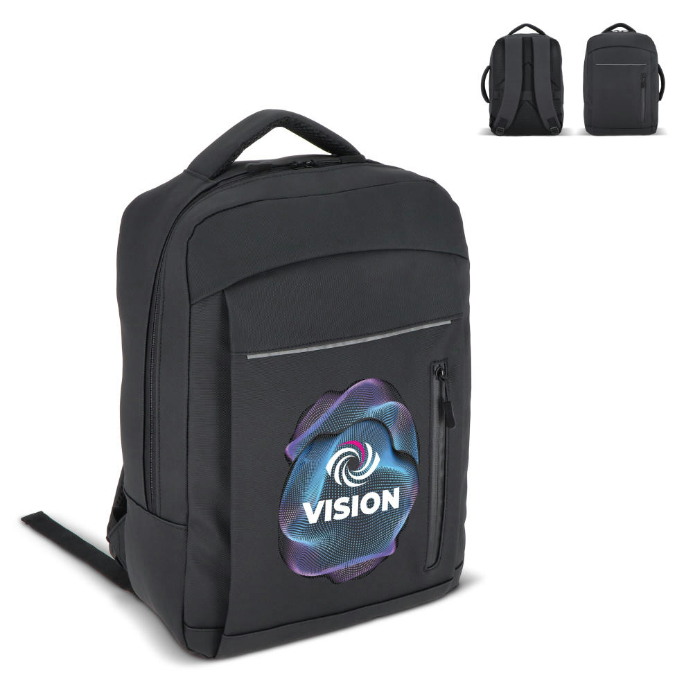 Product image PU Osaka Laptop-Rucksack 30 x 14 x 42 cm 15 l Werbeartikel