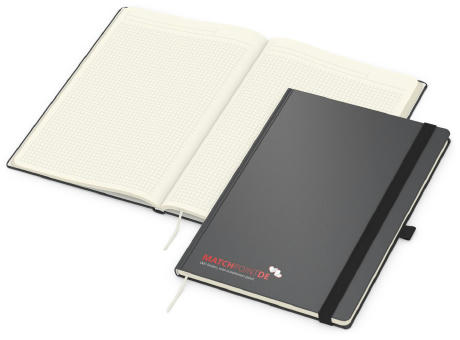 Product image Notizbuch Vision-Book Creme Bestseller inkl. Siebdruck-Digital Werbeartikel