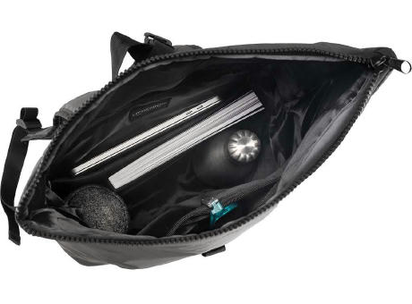 Rollup-Rucksack FLASH-BLACK Werbeartikel