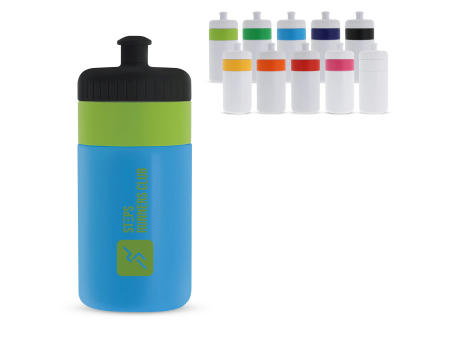 Product image Sportflasche mit Rand 500ml Werbeartikel