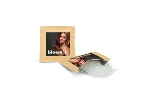 Badesalz Waldzauber 40 g, mit individuellem Etikett Werbeartikel