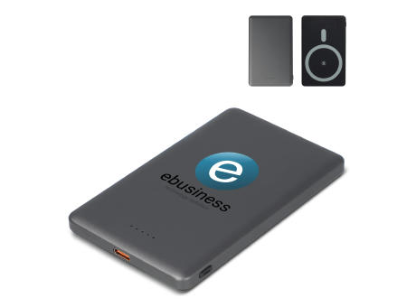 Nexus Wireless Powerbank Kompatibel mit MagSafe R-ABS 5000 mAh bedrucken