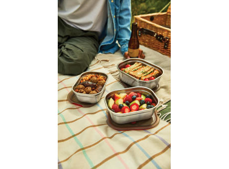 Black+Blum 3-tlg. Mealprep Box Set - klein, medium, groß Werbeartikel