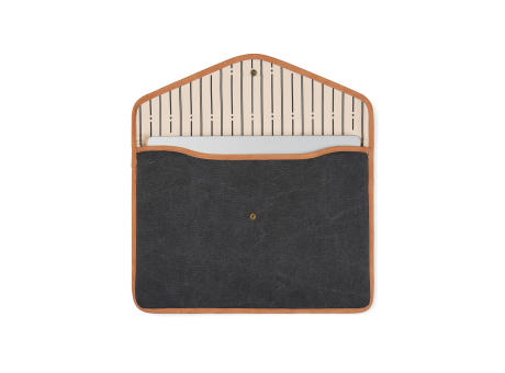VINGA Bosler 14" Laptop-Tasche aus GRS recyceltem Canvas bedrucken