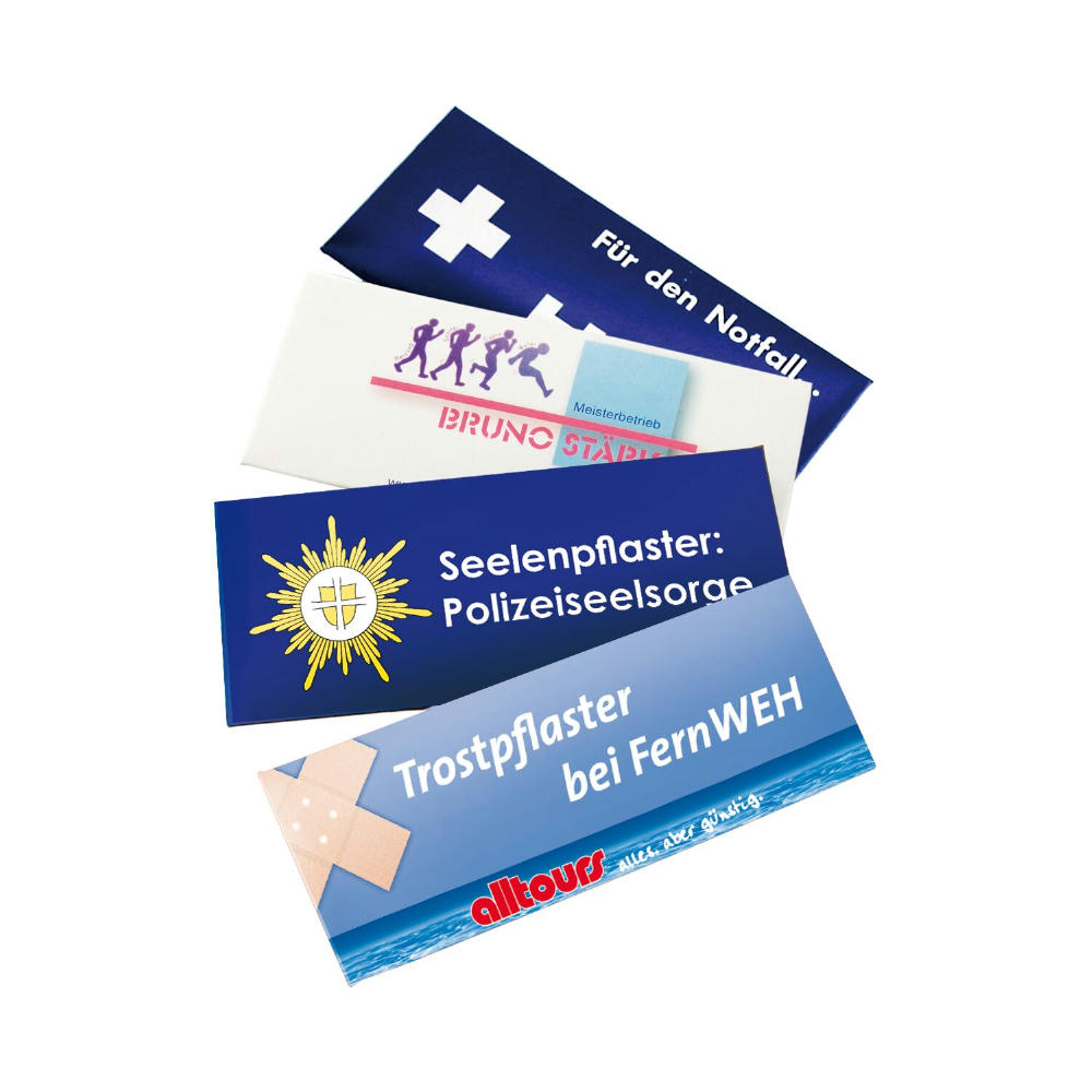 Pflastermäppchen Pocket - Standardpflaster Werbeartikel