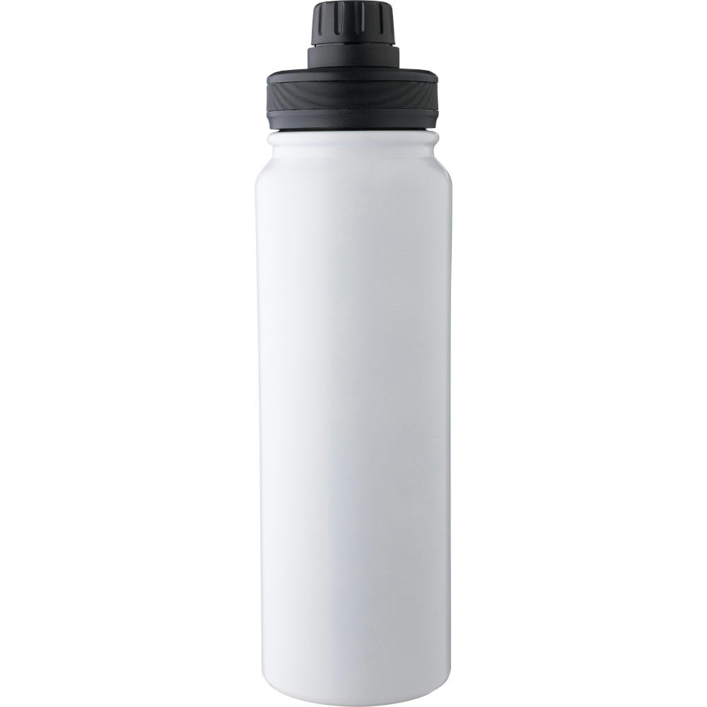 Doppelwandige Flasche aus Edelstahl (800 ml) Zinnia Werbeartikel