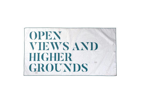 Schnell trocknendes Handtuch 700x1400mm vollfarbig Werbeartikel