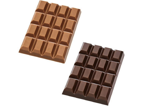 Schokolade 20 g Tafel,   1 Stück, Inhalt: Callebaut Vollmilch Werbeartikel