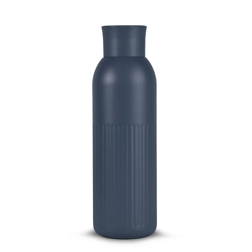 Product image Sagaform Tekla Push Stahlisolierflasche mit Druckverschluss (recycelt) 500 ml Werbeartikel