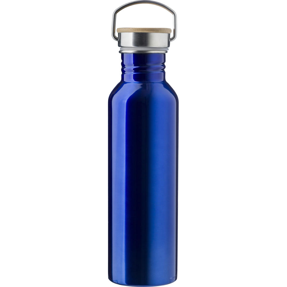 Edelstahl Trinkflasche Mohnblume Werbeartikel