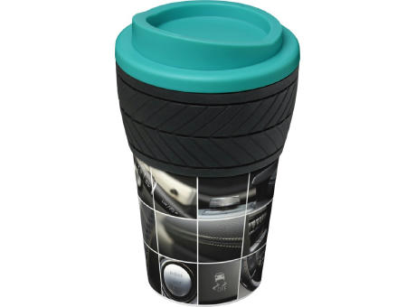 Product image Brite-Americano® 350 ml Isolierbecher mit Schutzring Reifen-Design bedrucken