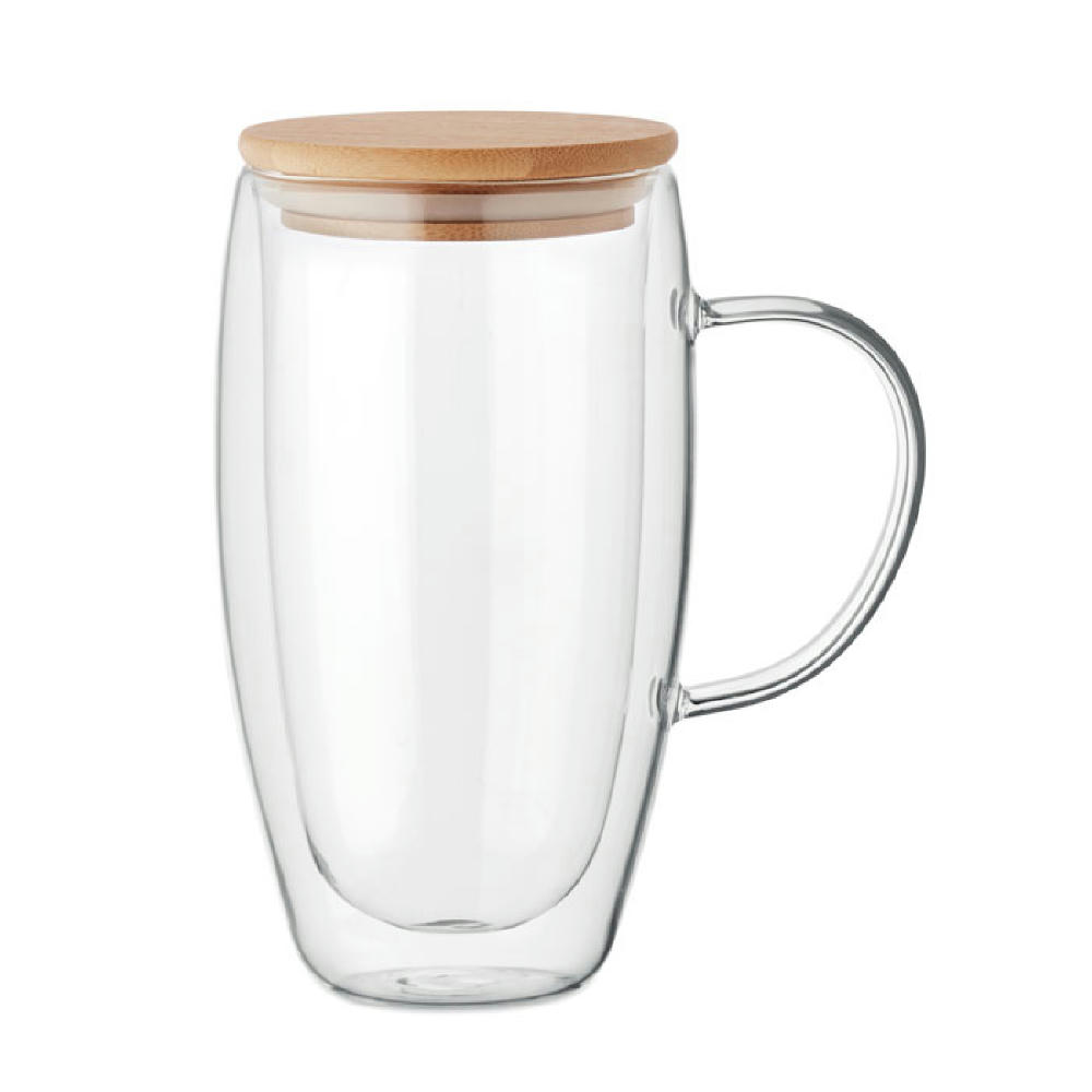 Product image Doppelwandiger Glasbecher 450ml Werbeartikel