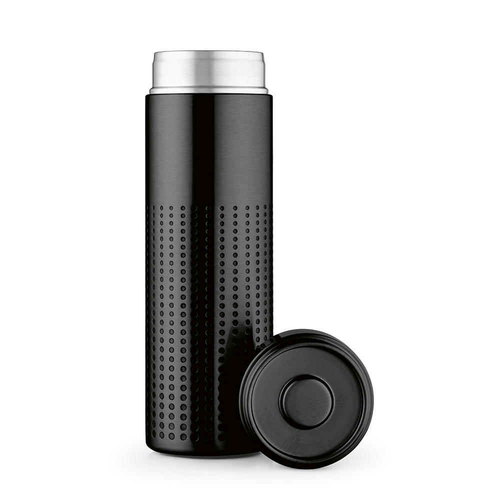 Perfora Trinkflasche aus recy.Edelstahl, 540ml. Doppelwandig Werbeartikel