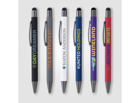 Bowie Softy Kugelschreiber - m/Stylus bedrucken