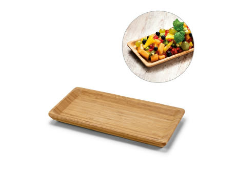 MUSTARD. Servierbrett aus Bambus Werbeartikel