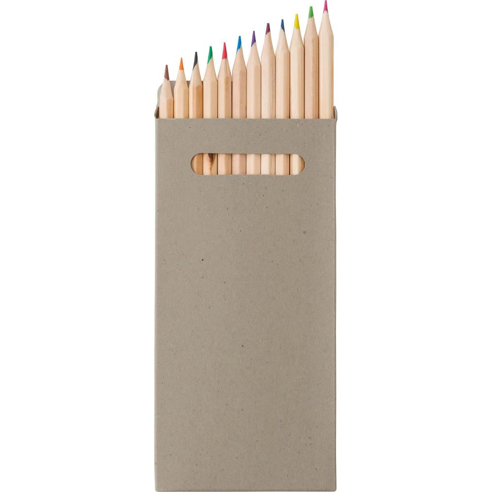 Product image Buntstifte-Set 12-tlg. Nina Werbeartikel