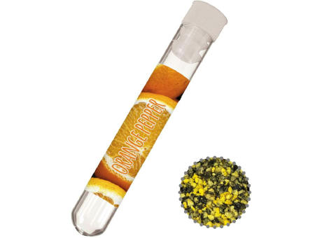 Product image Gewürzmischung Orangen-Pfeffer, ca. 6g, Reagenzglas Werbeartikel