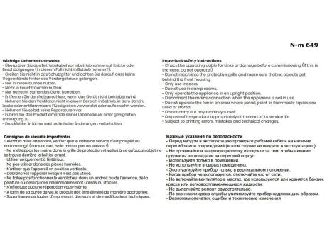 BREEZE Tischventilator mit USB- Anschluss Werbeartikel