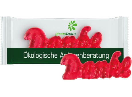 Product image Fruchtgummi 1er Danke Werbeartikel