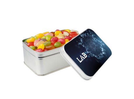 Product image Rechteckige Dose gefüllt mit Süßigkeiten Werbeartikel