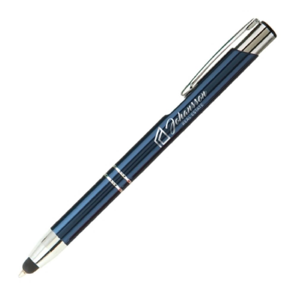 Product image SAMANA Stylus Kugelschreiber shiny mit Lasergravur Werbeartikel