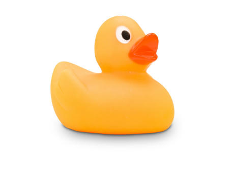 Werbeente Carla XS Gelb, ca. 4 cm Werbeartikel