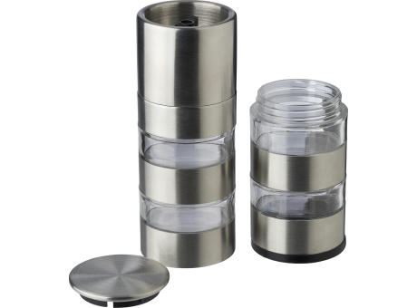 Gewürzmühle Rylan aus rostfreiem Stahl Werbeartikel