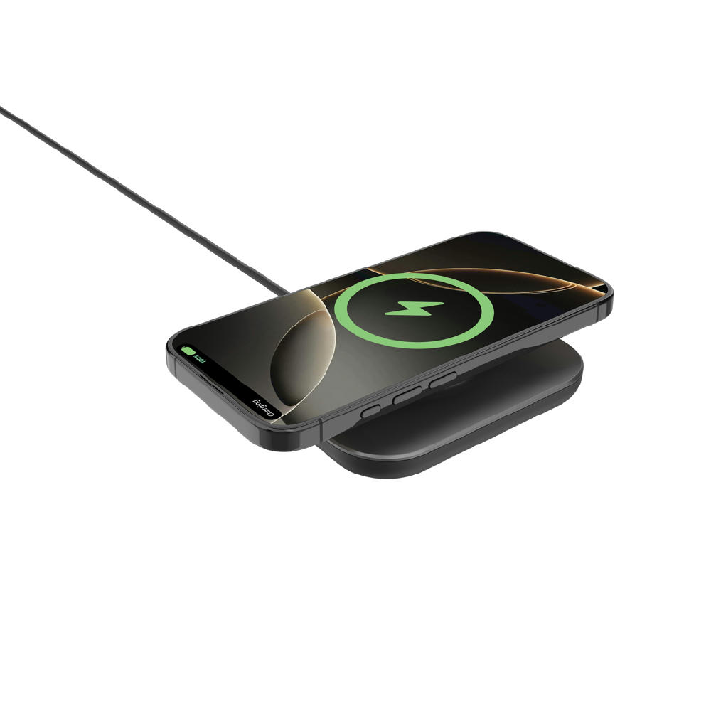 Quantum Ultra-Fast 25W magnetisches Wireless-Charging-Pad Werbeartikel