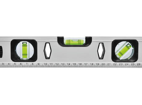 Aluminium-Wasserwaage "Profi Level 300 grau" Werbeartikel