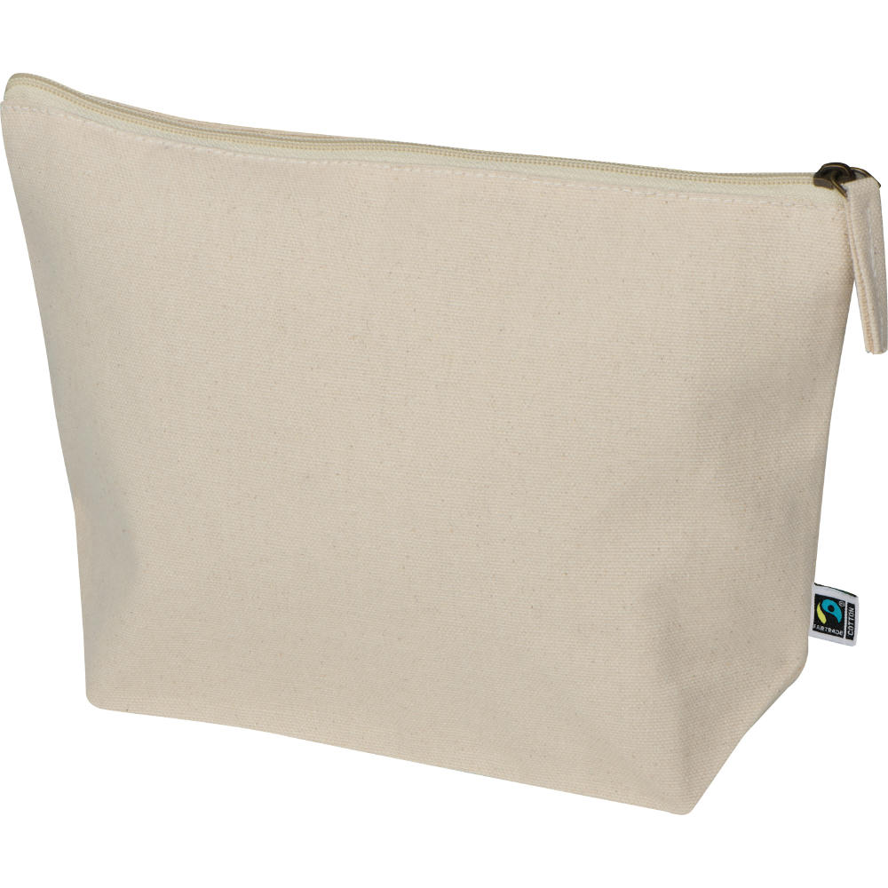 Product image Fairtrade Kulturtasche aus Baumwolle Werbeartikel