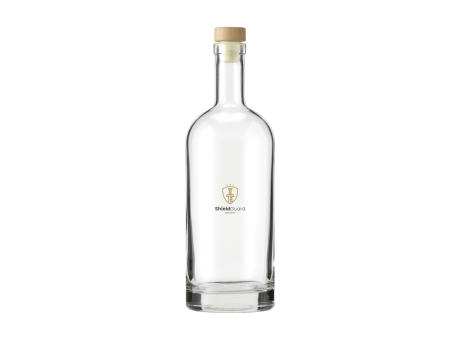 Helsinki Water Bottle Wooden Cork Stopper 1L Werbeartikel